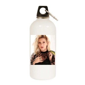 Ellie Goulding White Water Bottle With Carabiner