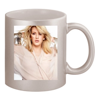 Ellie Goulding 11oz Metallic Silver Mug