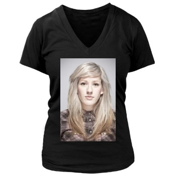 Ellie Goulding Women's Deep V-Neck TShirt