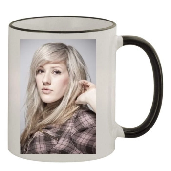 Ellie Goulding 11oz Colored Rim & Handle Mug