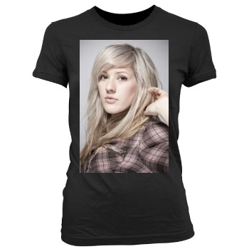 Ellie Goulding Women's Junior Cut Crewneck T-Shirt