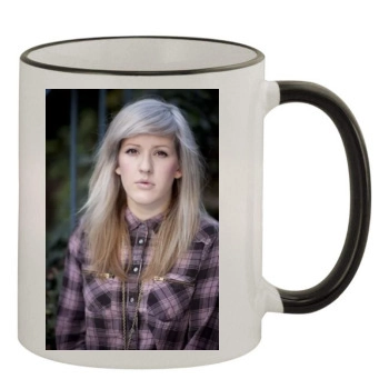 Ellie Goulding 11oz Colored Rim & Handle Mug