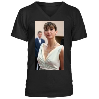 Sophie Marceau Men's V-Neck T-Shirt