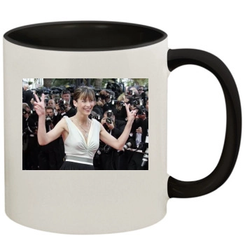 Sophie Marceau 11oz Colored Inner & Handle Mug