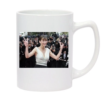 Sophie Marceau 14oz White Statesman Mug