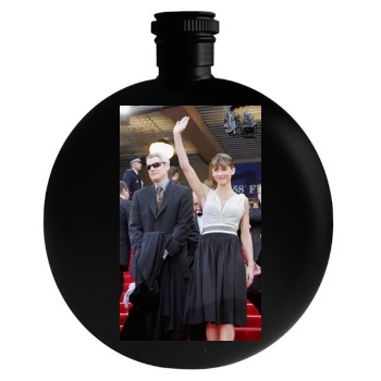 Sophie Marceau Round Flask