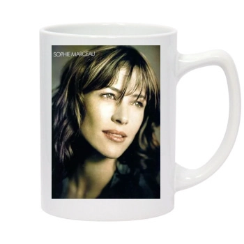 Sophie Marceau 14oz White Statesman Mug