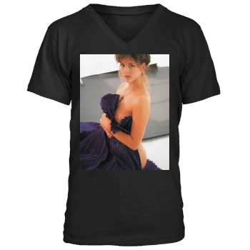 Sophie Marceau Men's V-Neck T-Shirt