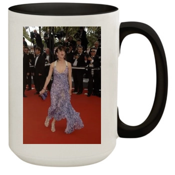 Sophie Marceau 15oz Colored Inner & Handle Mug