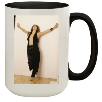 Sophie Marceau 15oz Colored Inner & Handle Mug
