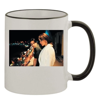 Sophie Marceau 11oz Colored Rim & Handle Mug