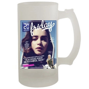 Emilia Clarke 16oz Frosted Beer Stein