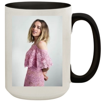 Emilia Clarke 15oz Colored Inner & Handle Mug