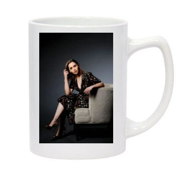 Emilia Clarke 14oz White Statesman Mug