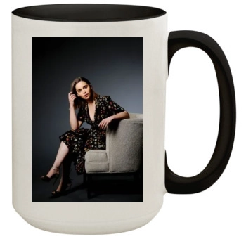 Emilia Clarke 15oz Colored Inner & Handle Mug