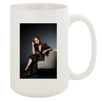 Emilia Clarke 15oz White Mug