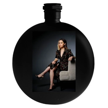 Emilia Clarke Round Flask