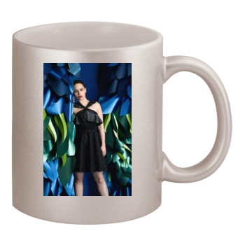 Emilia Clarke 11oz Metallic Silver Mug