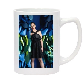 Emilia Clarke 14oz White Statesman Mug