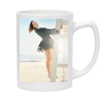 Emilia Clarke 14oz White Statesman Mug