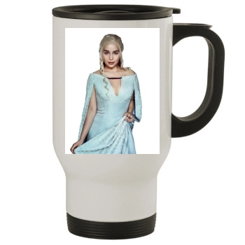 Emilia Clarke Stainless Steel Travel Mug