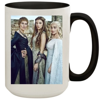 Emilia Clarke 15oz Colored Inner & Handle Mug