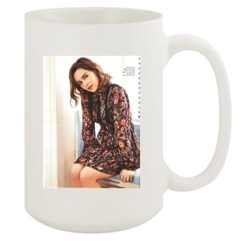 Emilia Clarke 15oz White Mug