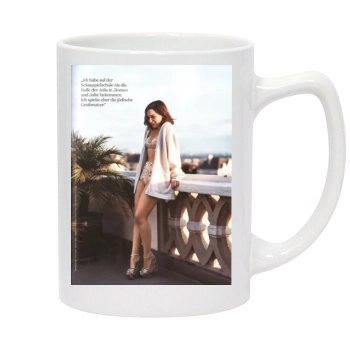 Emilia Clarke 14oz White Statesman Mug