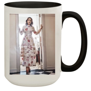 Emilia Clarke 15oz Colored Inner & Handle Mug