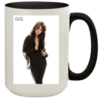 Emilia Clarke 15oz Colored Inner & Handle Mug