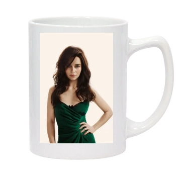 Emilia Clarke 14oz White Statesman Mug