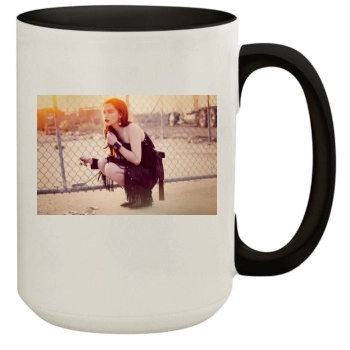 Emilia Clarke 15oz Colored Inner & Handle Mug