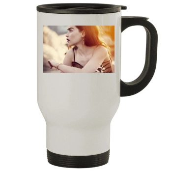 Emilia Clarke Stainless Steel Travel Mug