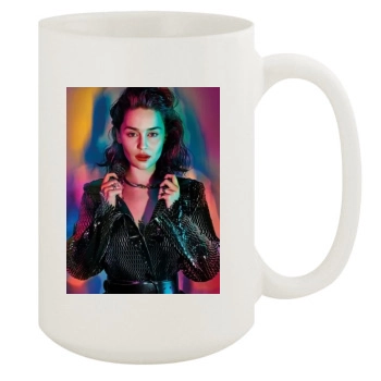 Emilia Clarke 15oz White Mug