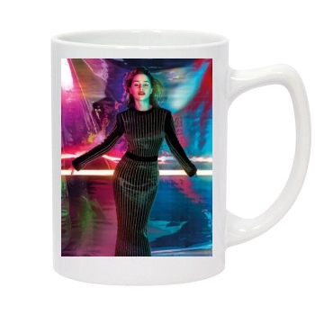 Emilia Clarke 14oz White Statesman Mug