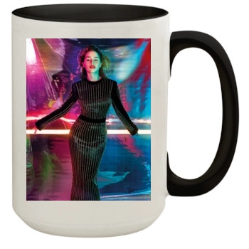 Emilia Clarke 15oz Colored Inner & Handle Mug