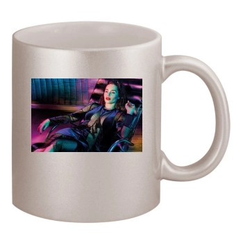 Emilia Clarke 11oz Metallic Silver Mug