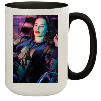 Emilia Clarke 15oz Colored Inner & Handle Mug