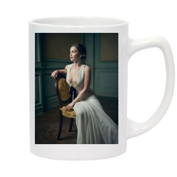 Emilia Clarke 14oz White Statesman Mug