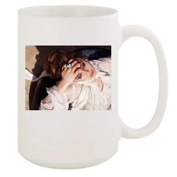 Emilia Clarke 15oz White Mug