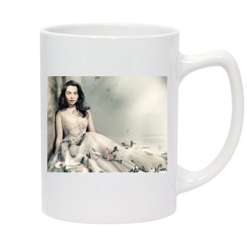 Emilia Clarke 14oz White Statesman Mug