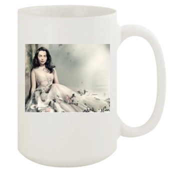 Emilia Clarke 15oz White Mug