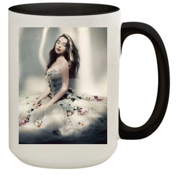 Emilia Clarke 15oz Colored Inner & Handle Mug