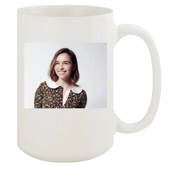 Emilia Clarke 15oz White Mug