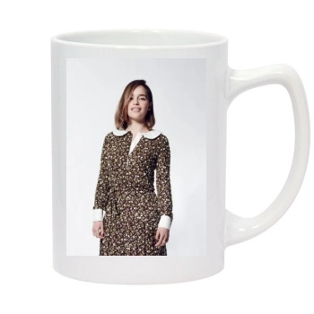 Emilia Clarke 14oz White Statesman Mug