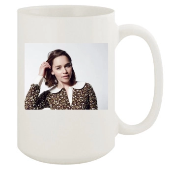 Emilia Clarke 15oz White Mug