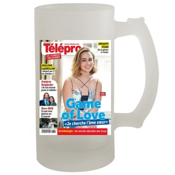 Emilia Clarke 16oz Frosted Beer Stein