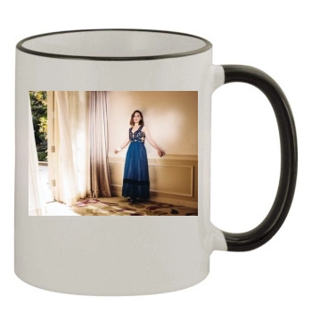 Emilia Clarke 11oz Colored Rim & Handle Mug