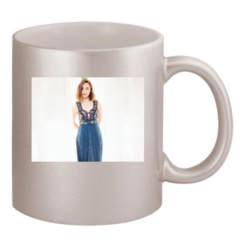 Emilia Clarke 11oz Metallic Silver Mug