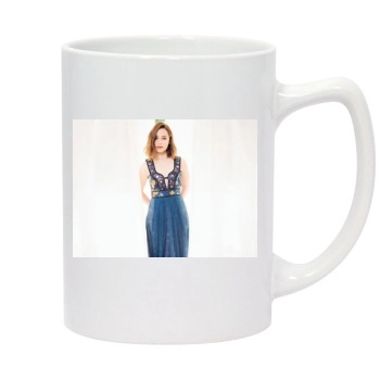 Emilia Clarke 14oz White Statesman Mug